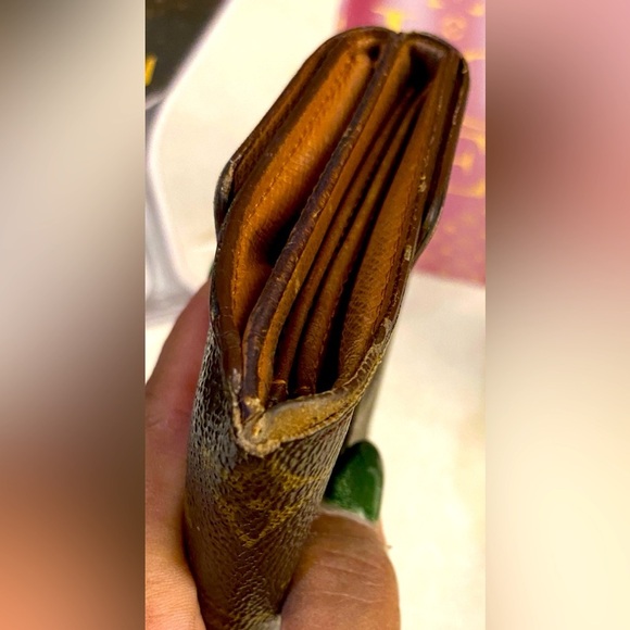 LOUIS VUITTON Monogram Portefeuille Elise Double-Sided Compact Wallet, FUC - Picture 9 of 9